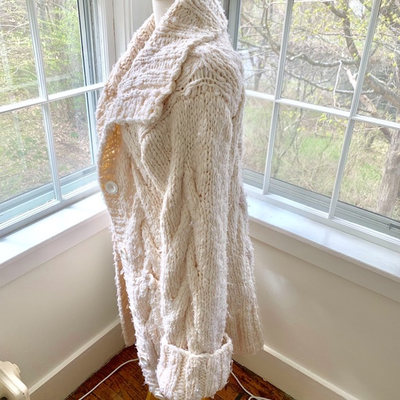 NYC DESIGNER doo.ri chunky oversized sweater coat - Picture 7 of 12